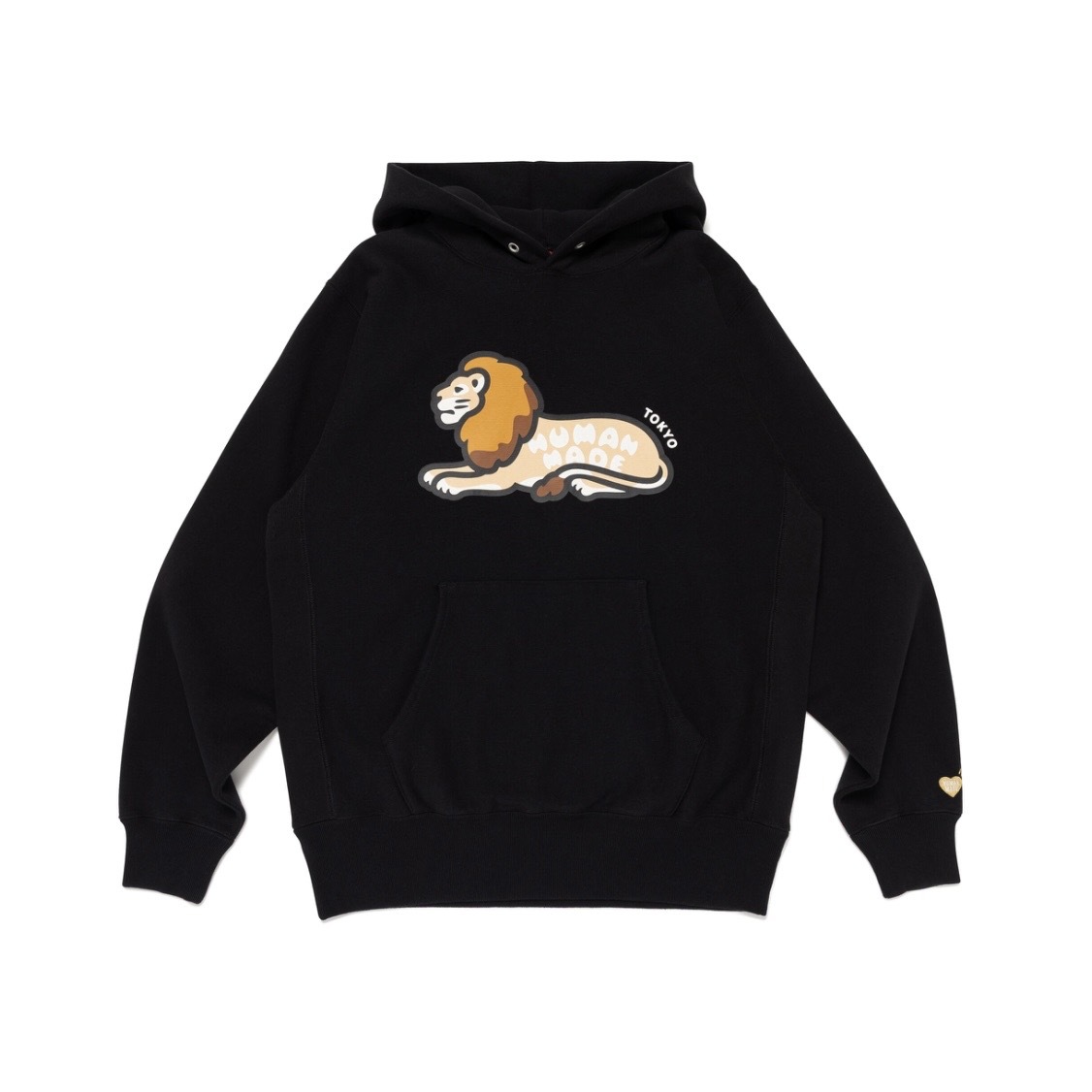 預購┃旗艦店限定 HUMAN MADE HEAVYWEIGHT HOODIE TOKYO 獅子 帽T