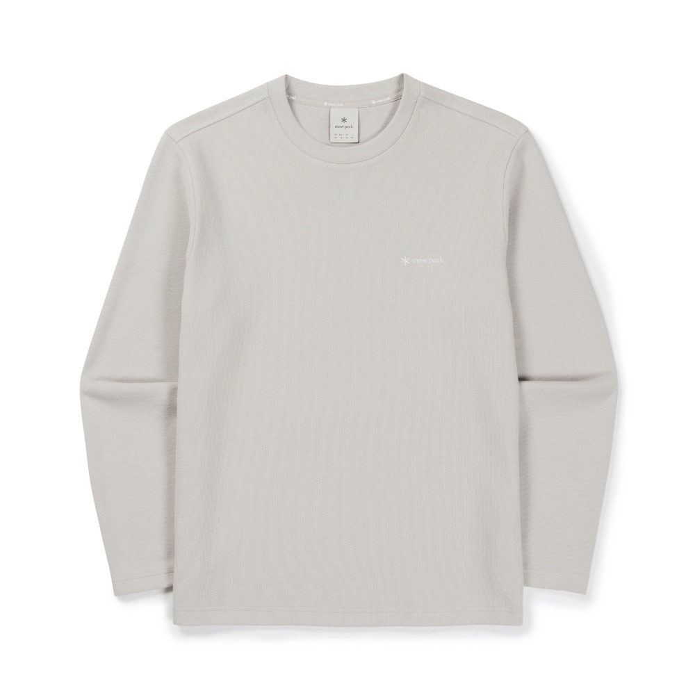 Snow Peak｜Regen Knit Long Sleeve T-Shirt S26WMF-TL76 [2 colors] SN223