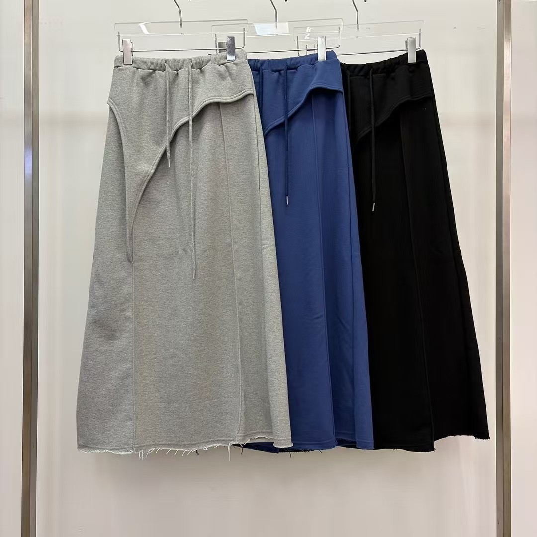 三角掛布長裙