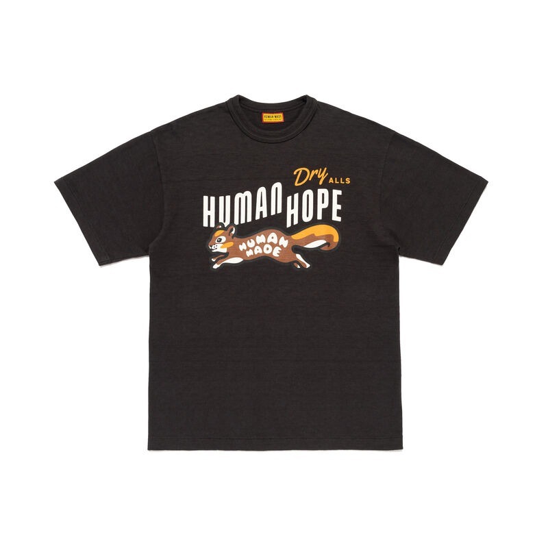 『即將到貨』2026AW  HUMAN MADE HUMAN HOPE GRAPHIC T-SHIRT BTS J-HOPE 松鼠 短T XX31TE001