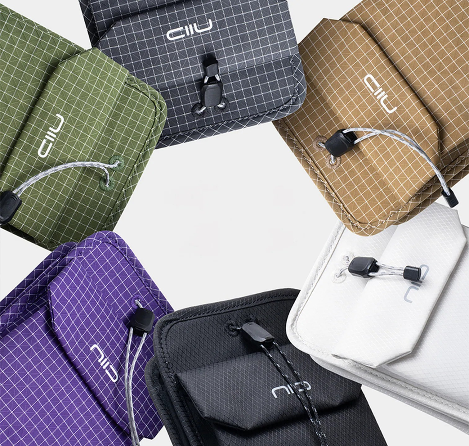 [輕便斜孭收納袋] NIID｜NEO｜EDC Compact Pouch｜8分區收納｜護照卡片專格｜背面快取口袋【10/19 截單，預計 :10月尾至11月中發貨】