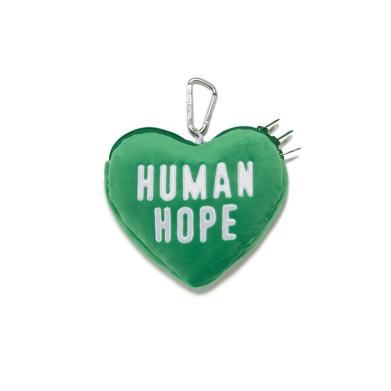 『即將到貨』2026AW  HUMAN MADE HUMAN HOPE HEART PASSCASE BTS J-HOPE 伸縮 愛心 吊飾 護照 卡包 零錢包 XX31GD018