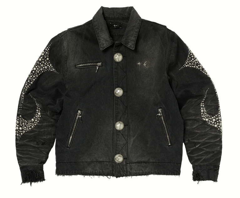 【Focus Store】現貨 Thug Club Iron Steel Focus Denim Jacket "Black" 牛仔外套 黑色