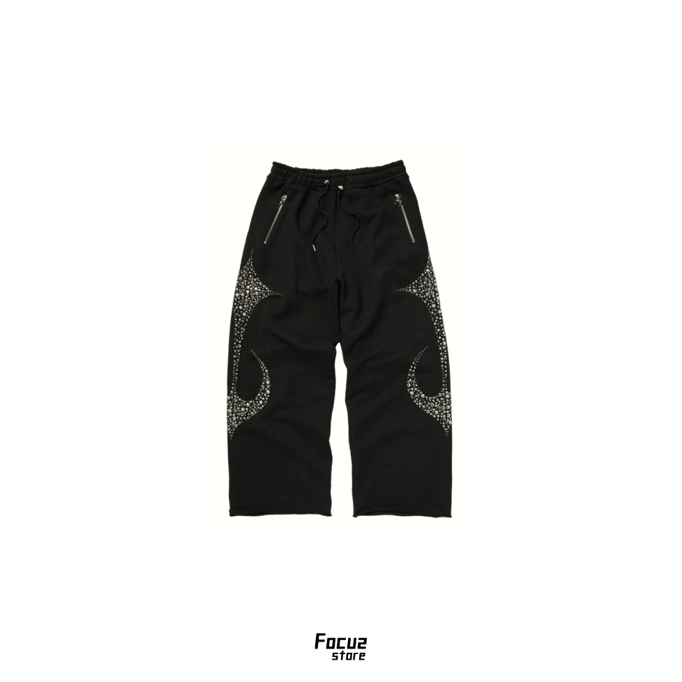 【Focus Store】現貨 Thug Club Iron Steel Focus Sweatpants "Black" 棉褲 黑色