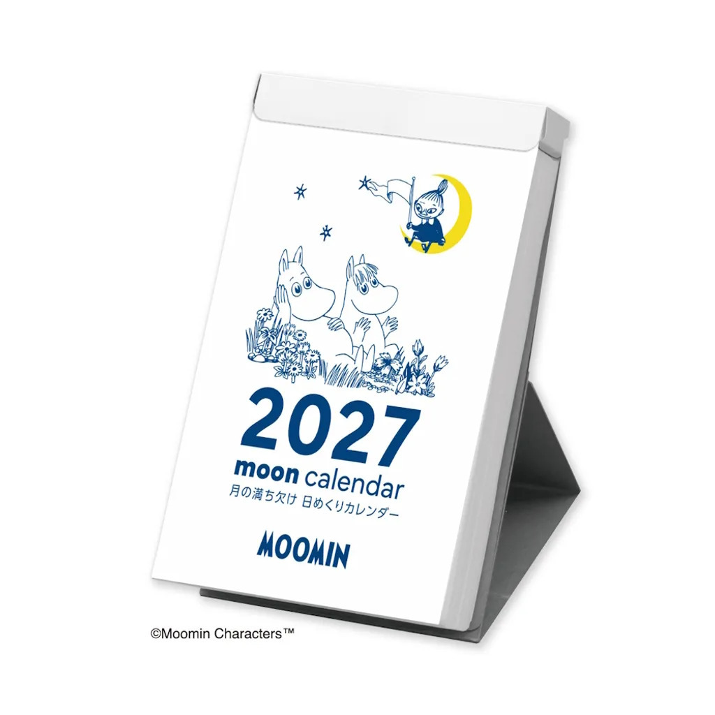 2027 Moomin 嚕嚕米 月相日曆｜曆生活 日本
