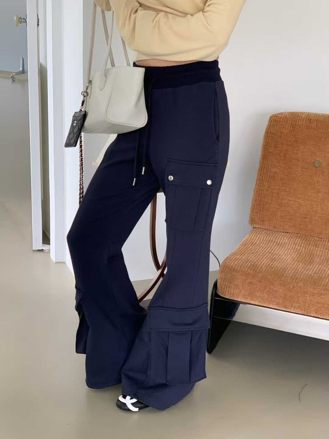 三口袋喇叭長褲