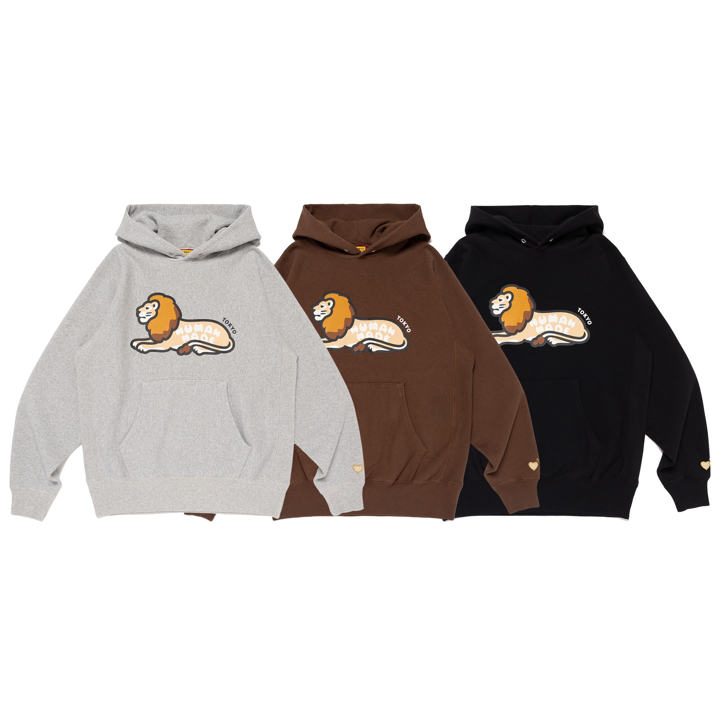 『即將到貨』2026AW HUMAN MADE HEAVYWEIGHT HOODIE TOKYO 東京旗艦店 開幕限定 獅子 帽T 現貨