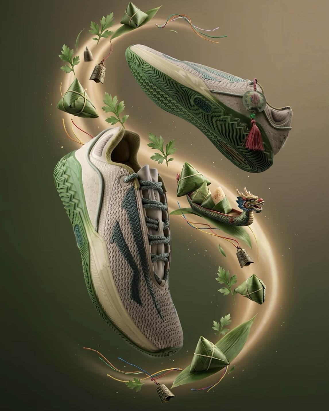 <連線代購商品> 男鞋 ANTA KAI SPEED 2 端午節 耐磨 實戰鞋 籃球鞋【912631114-2】歐文2