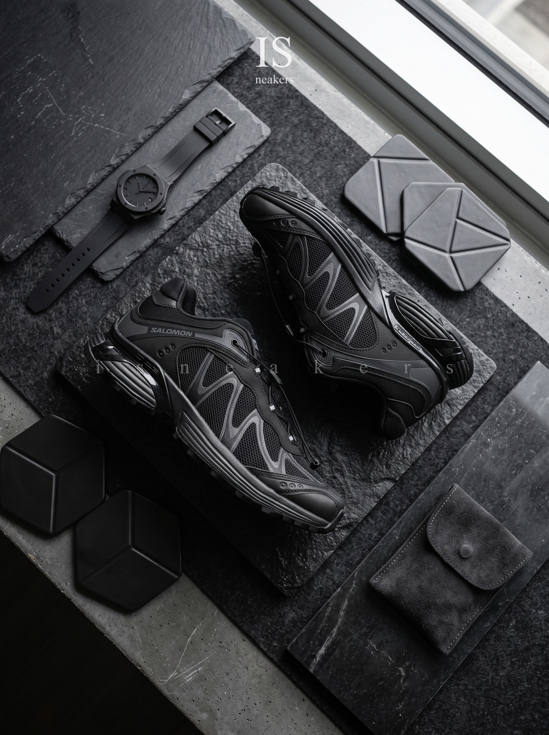iSNEAKERS｜Salomon XT-Whiper "Triple Black" 黑武士 L47762000
