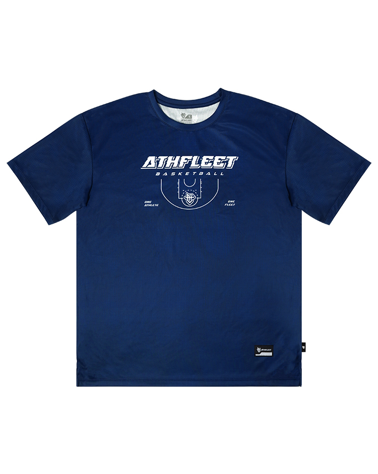 VOYAGE BSK Practice Tee / 啟航籃球熱身短袖 遠洋藍