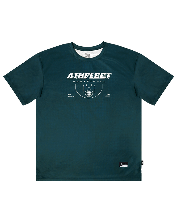 VOYAGE BSK Practice Tee / 啟航籃球熱身短袖 潮汐綠