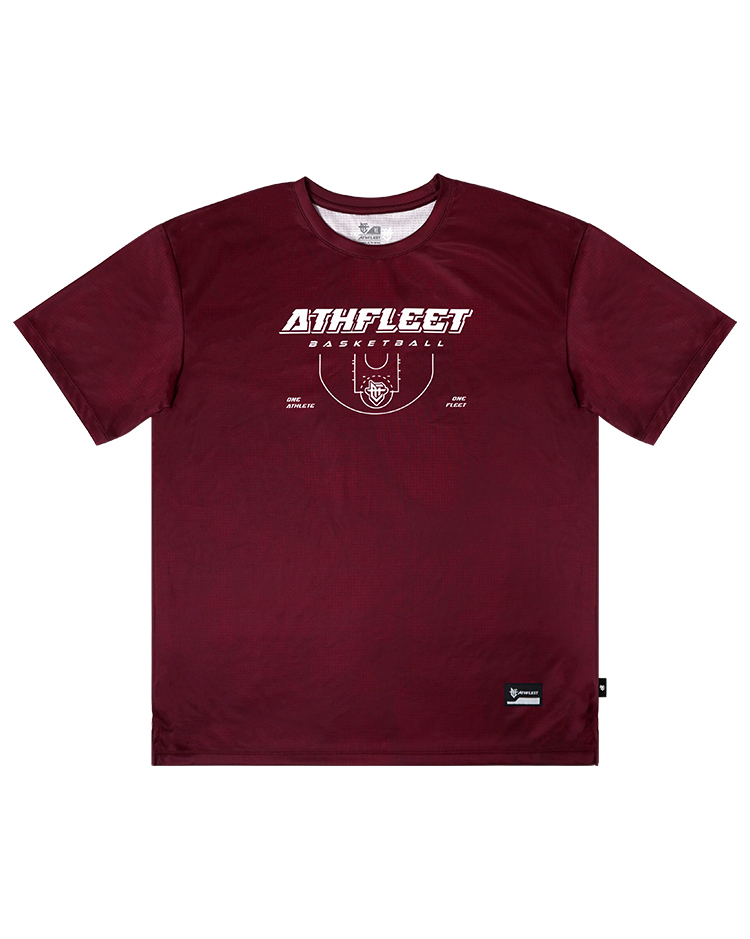 VOYAGE BSK Practice Tee / 啟航籃球熱身短袖 勳章紅