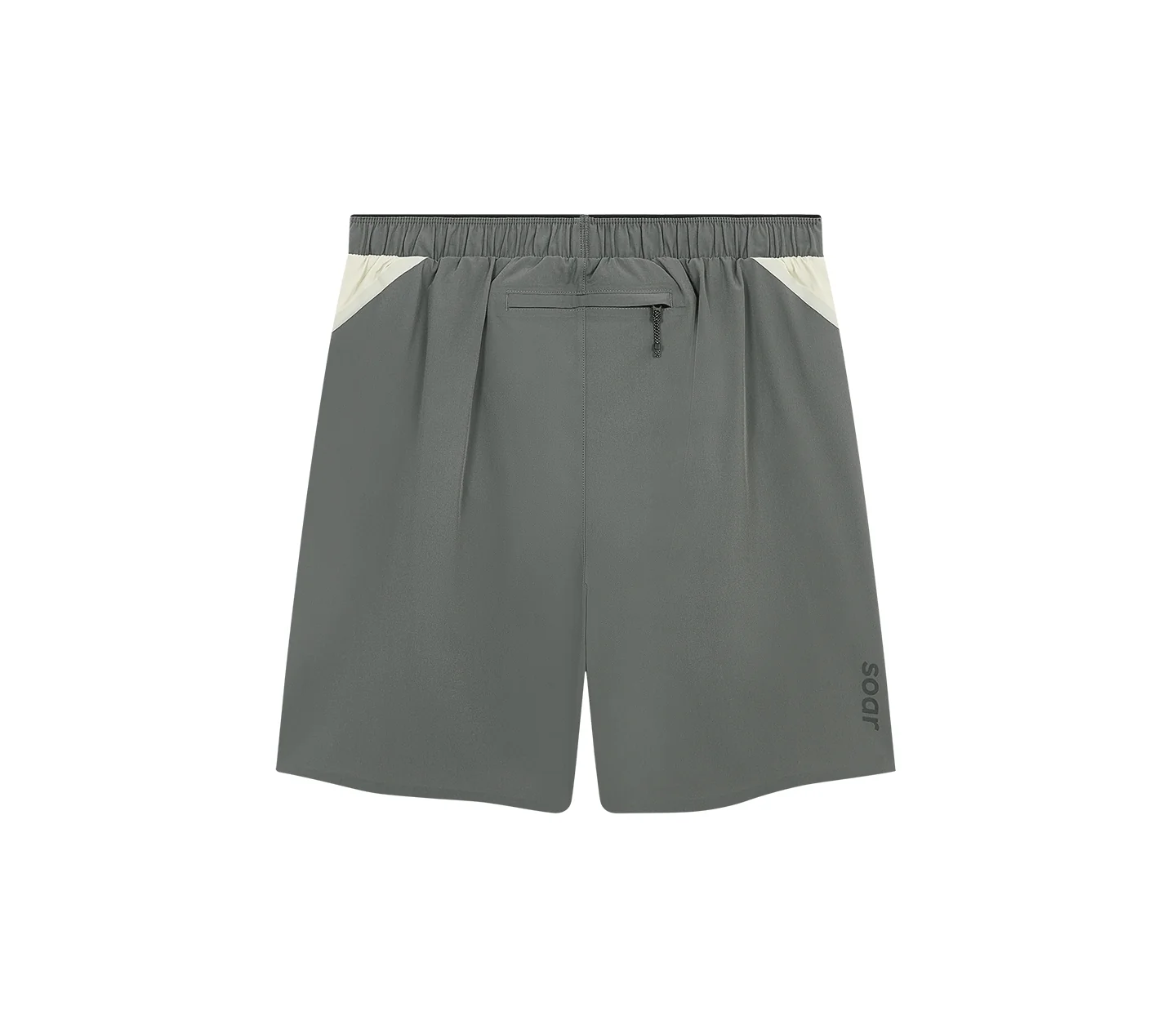 Soar Running｜Long Run Shorts "Grey/Aqua Grey"