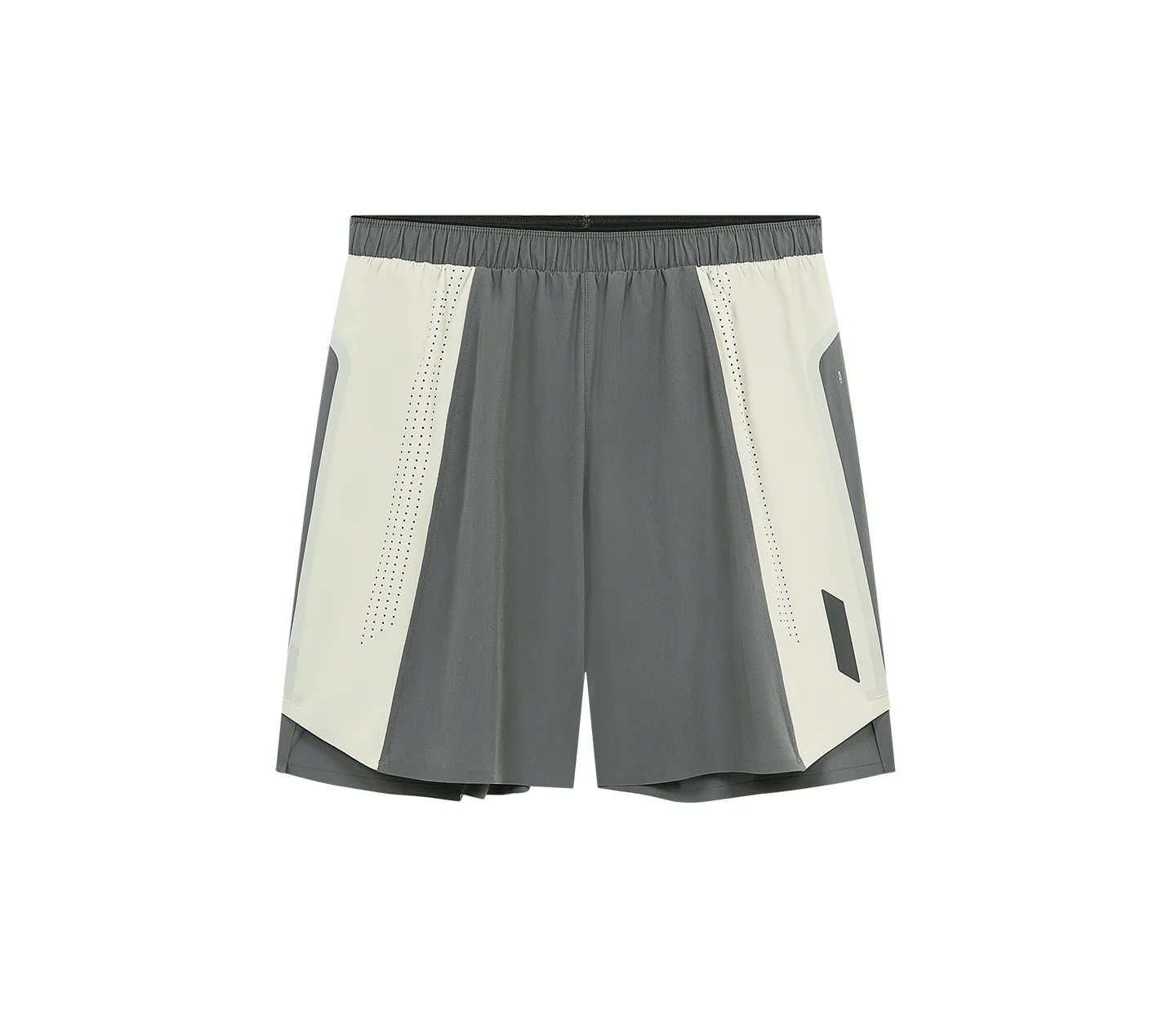 Soar Running｜Long Run Shorts "Grey/Aqua Grey"