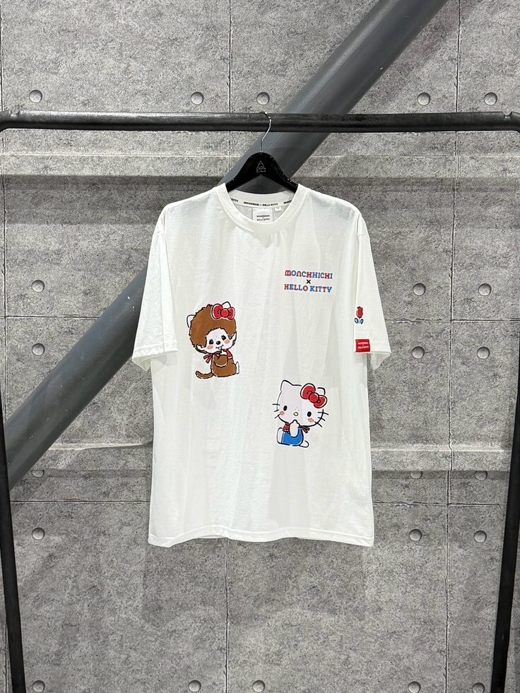 蒙奇奇 Monchhichi × Hello Kitty 聯名限定短袖 T