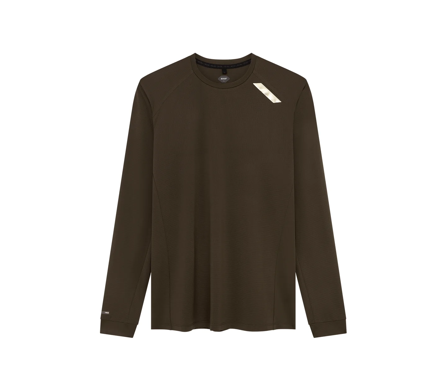 Soar Running｜Long Sleeve Tech T "Dark Brown"