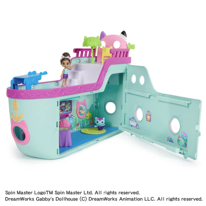 日本版 Gabby's Dollhouse 遊輪玩具套裝