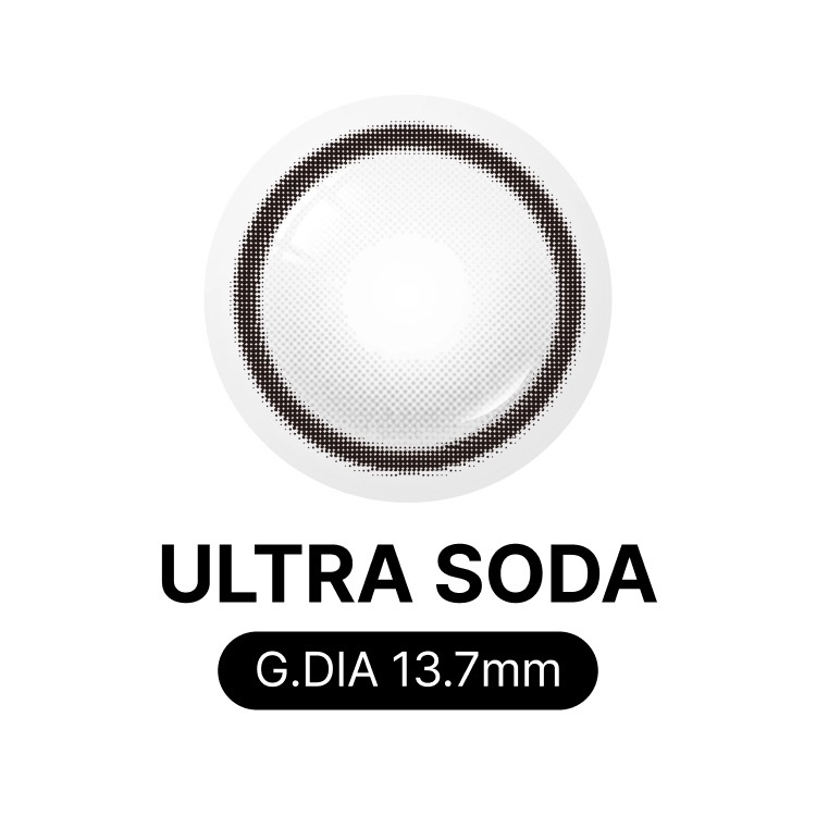 [月拋] LENSSIS 1 Month Ultra Soda 月拋彩妝隱形眼鏡｜每盒2片