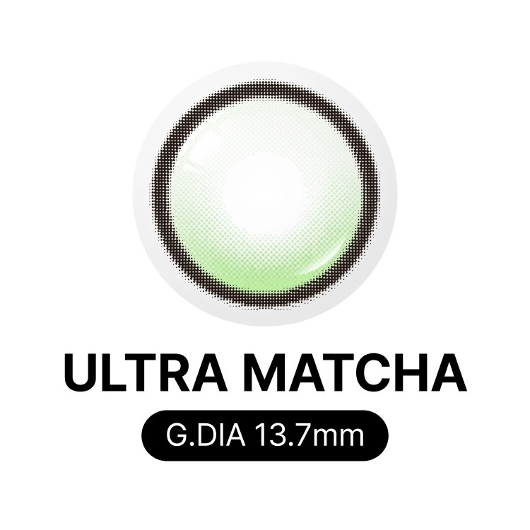 [月拋] LENSSIS 1 Month Ultra Matcha 月拋彩妝隱形眼鏡｜每盒2片