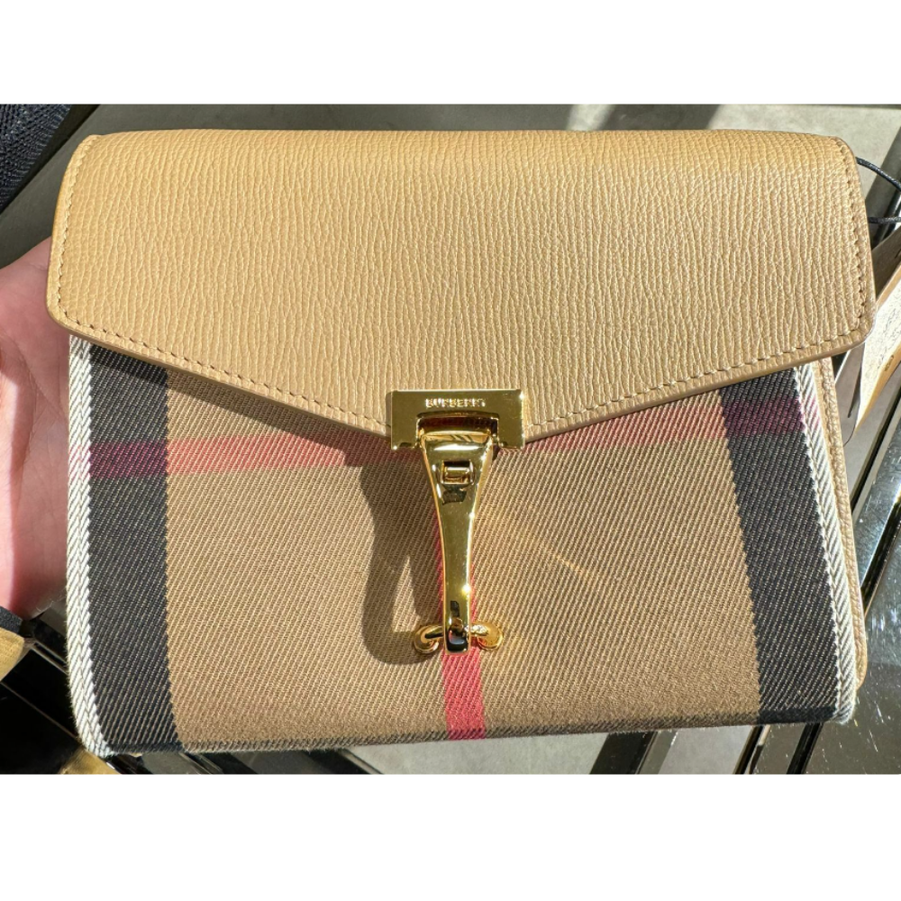 HOT-CCG0926-006 Burberry卡其色長形手袋 (A6)