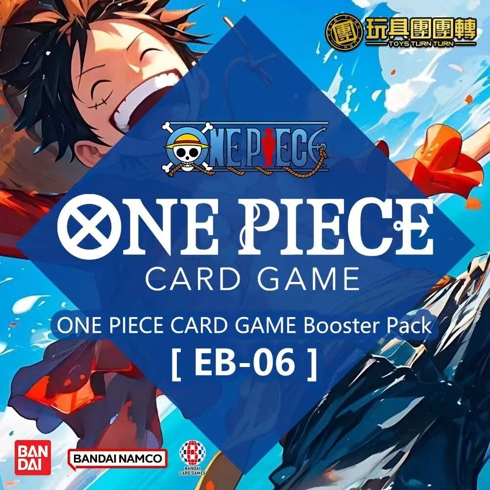 Bandai EB06 EB-06 One Piece Card Game Booter 海賊王 原箱