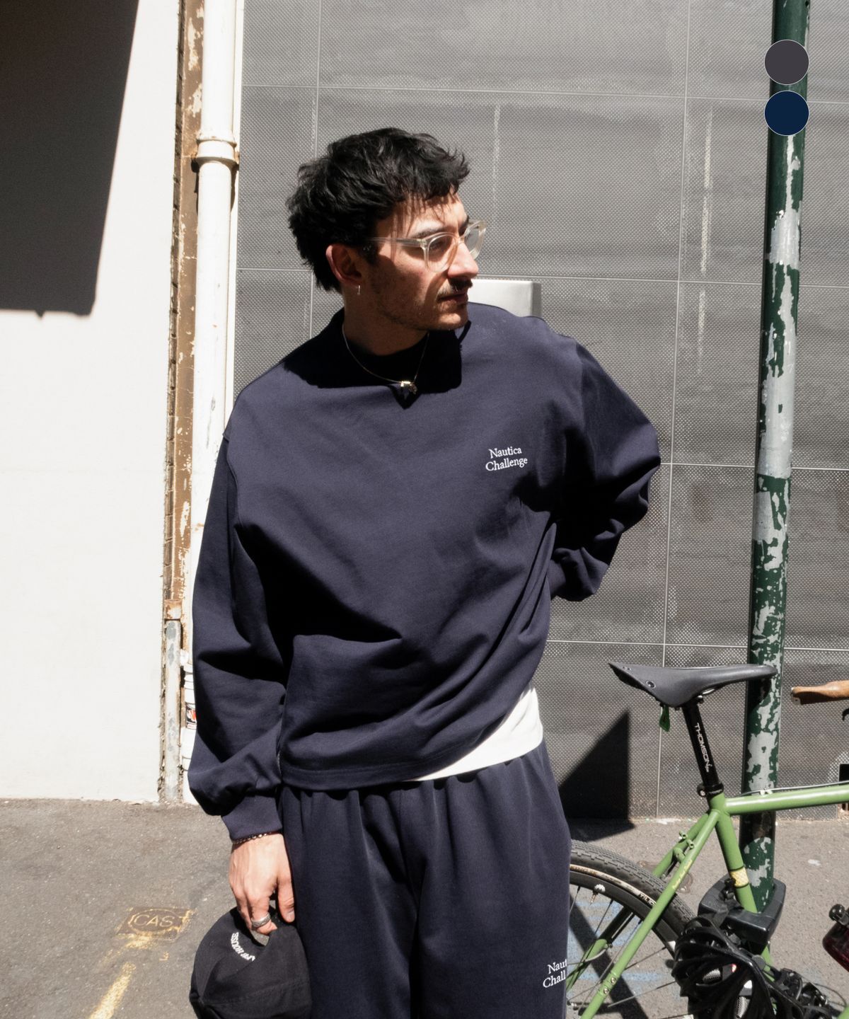 |早鳥登記中| Nautica 廓形 刺繡機能L/S Tee