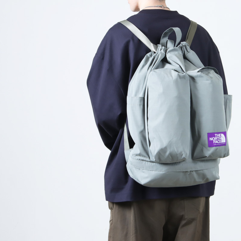 THE NORTH FACE PURPLE LABEL MT WIND 紫標 束口後背包 戶外運動 登山包 N25SO077