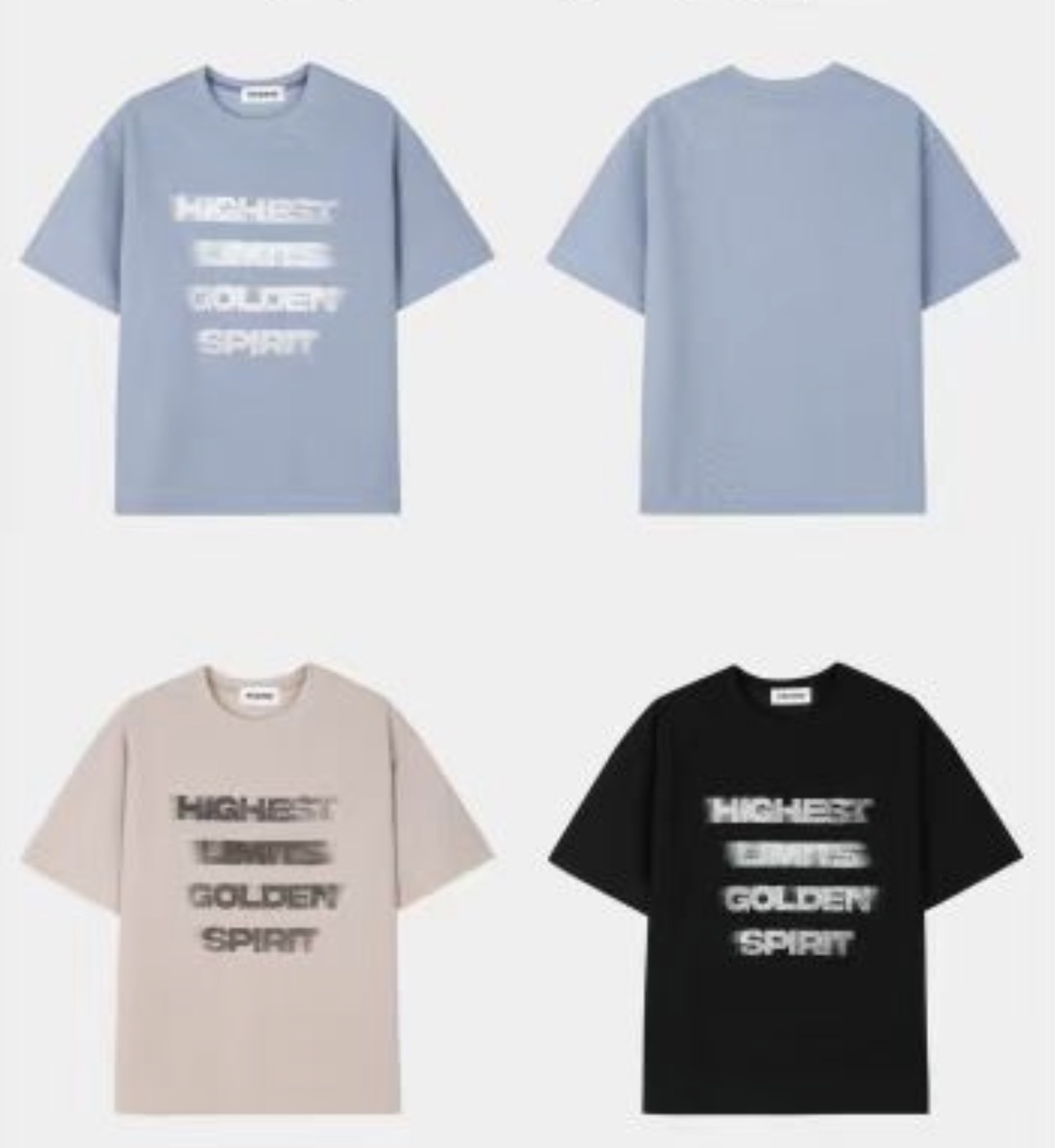 韓國製 T-Shirts（K269 H659）