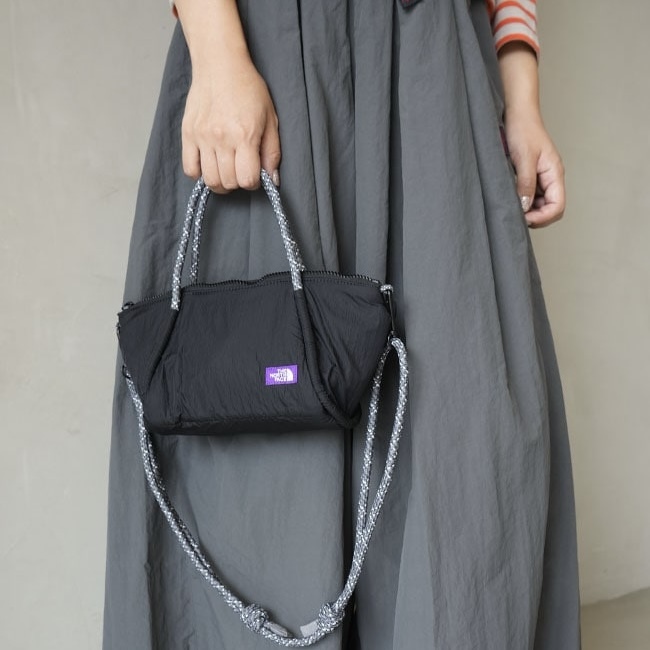 THE NORTH FACE PURPLE LABEL STROLL 2WAY DEMI BAG 紫標 托特包 小包 繩索提把 輕量 防撥水 N26FU017