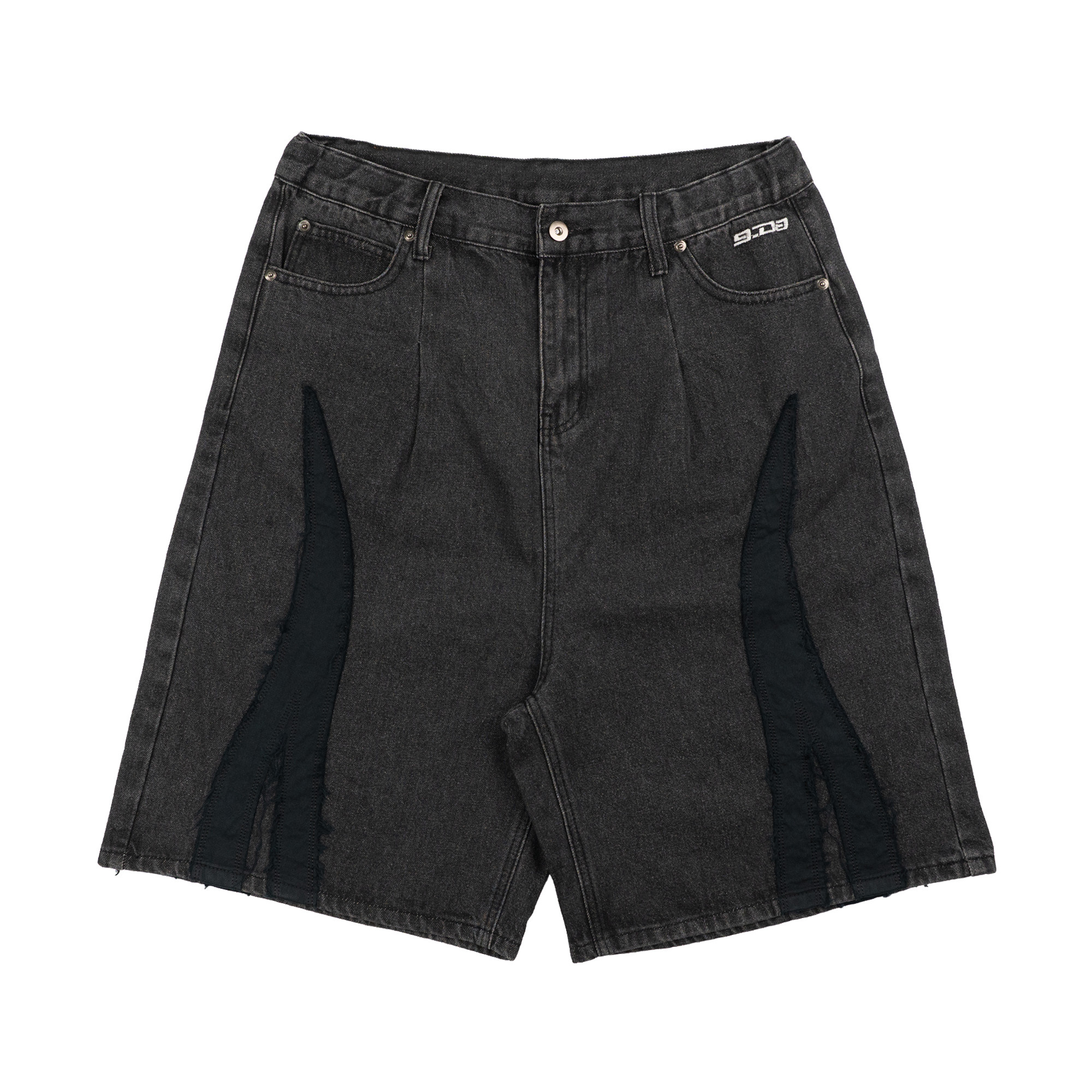 idealism x 9CE｜ID26988 - 9DE Thorns Jorts (Black)