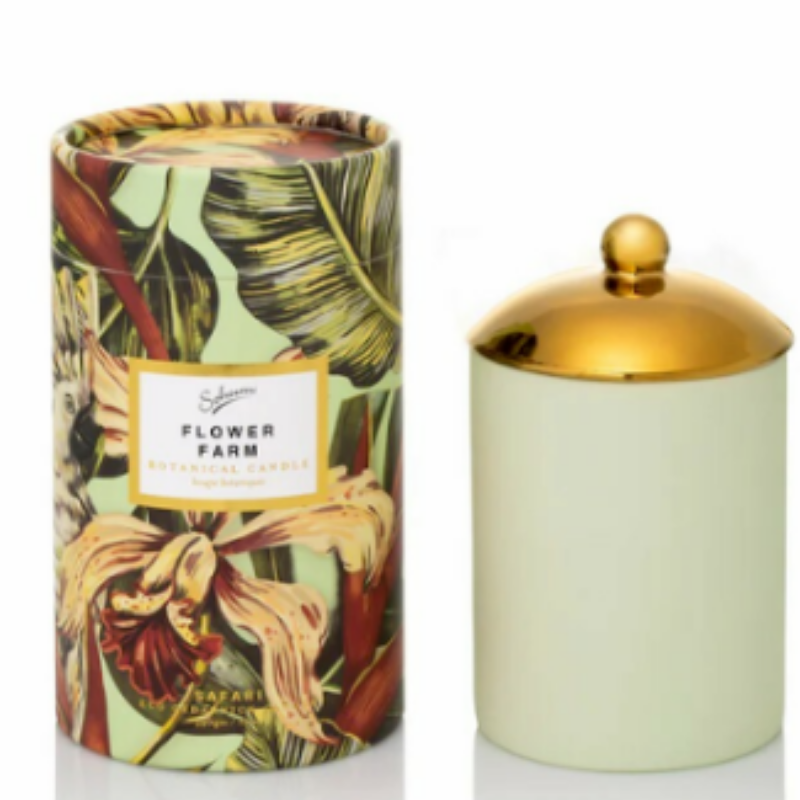 HOT-CCG0926-237 隨機款蠟燭Candle340g(FlowerFarm) (C37)