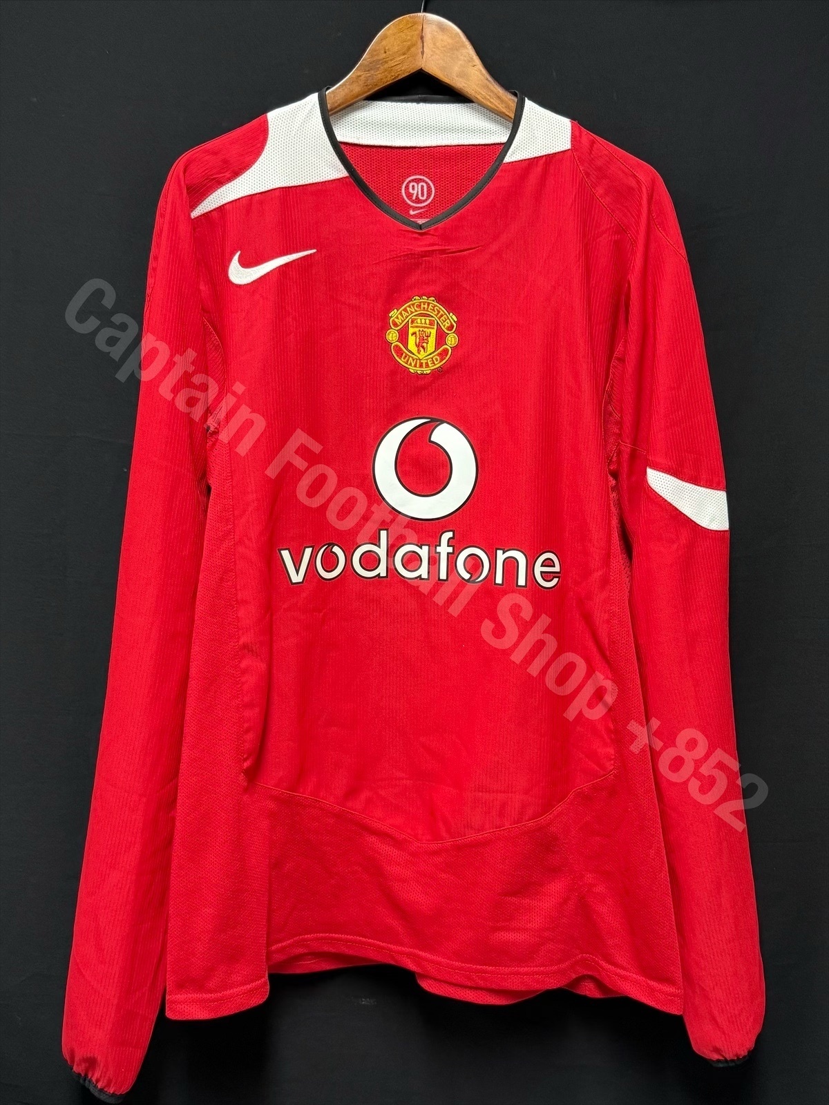 Manchester United 2004-2006 Nike L/S Home Shirt #7 RONALDO