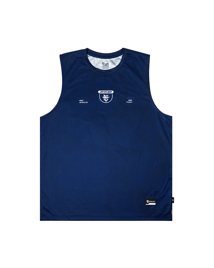 VOYAGE BSK Practice Tank / 啟航籃球熱身背心 遠洋藍