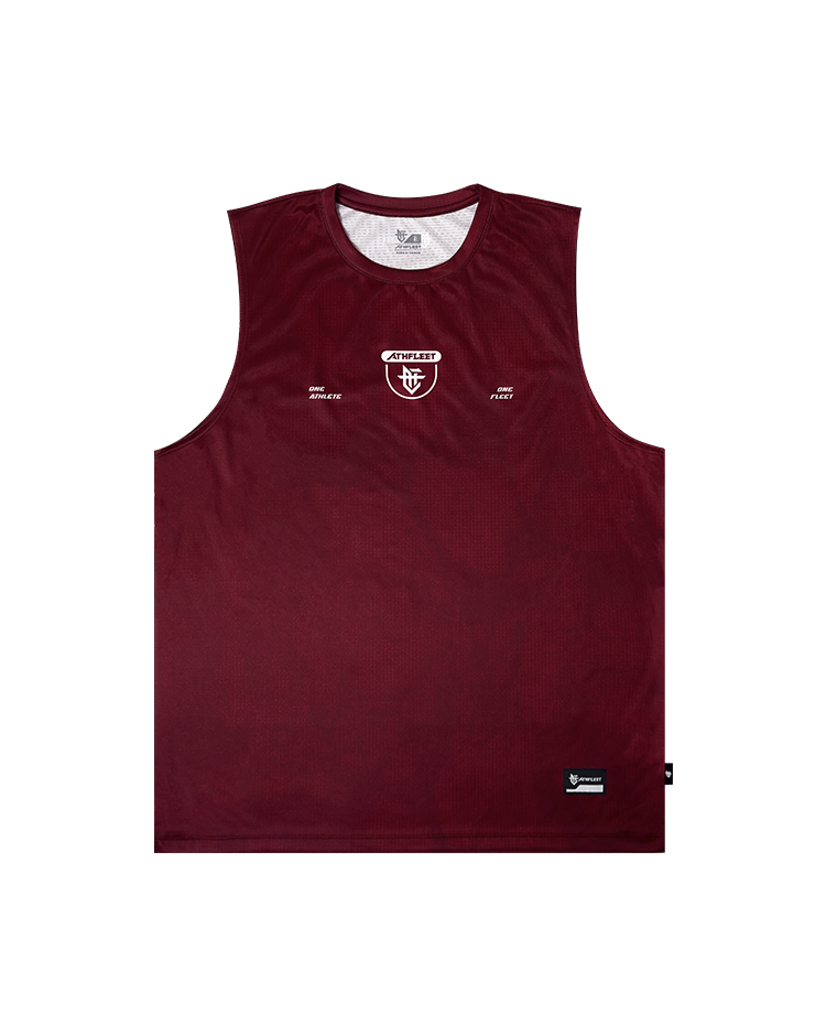 VOYAGE BSK Practice Tank / 啟航籃球熱身背心 勳章紅
