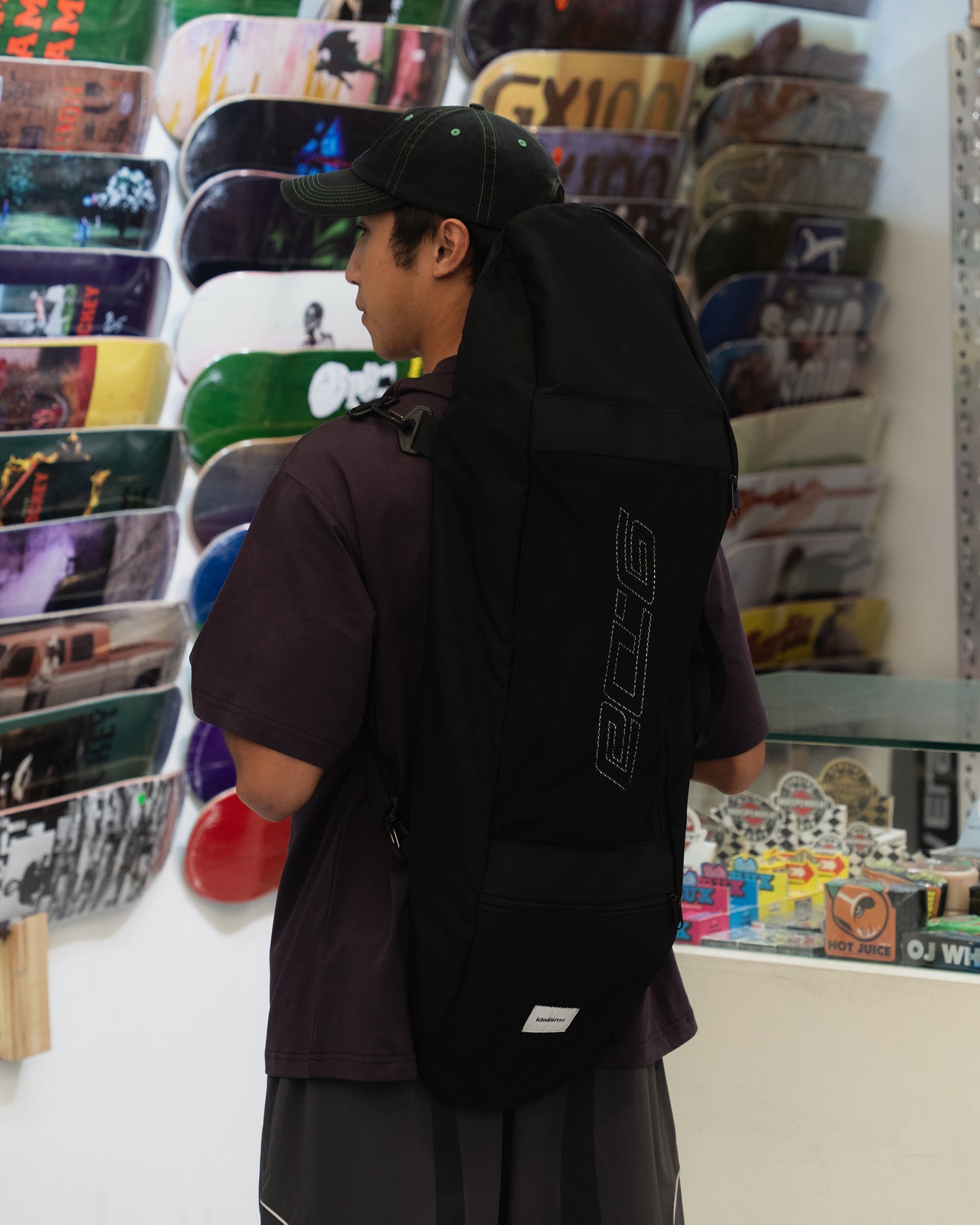 idealism x 9CE｜ID26990 - 9DE Skateboard Bag (Black)
