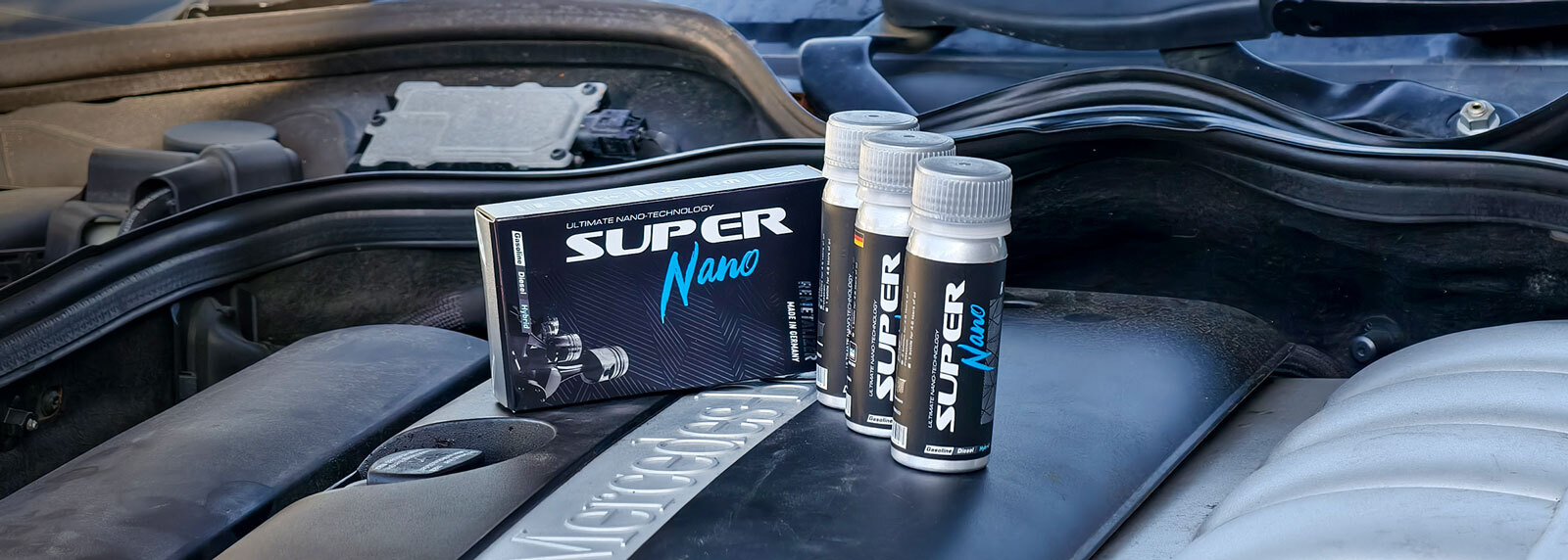 supernano engine remetalizer restorer on mercedes benz e320d