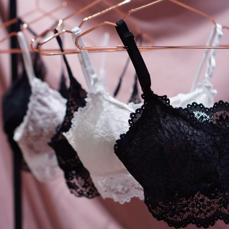 HOT-CCG0926-355 無鋼圈FrenchInner(Bralette)黑 (C155)