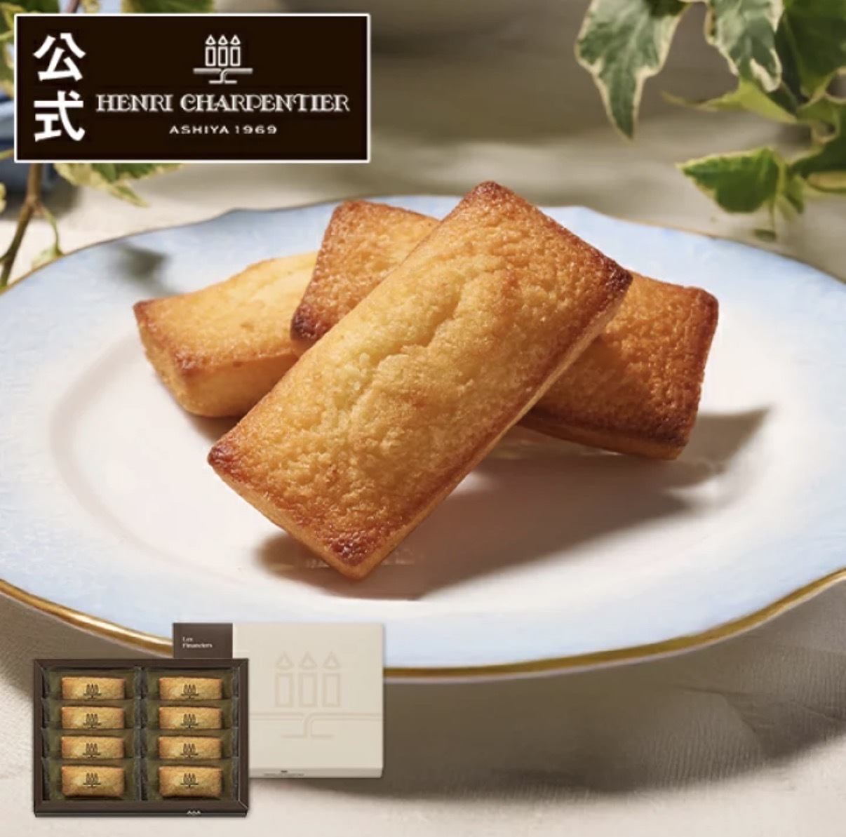 JP Henri Charpentier 經典牛油費南雪 8件 4388 TK260926