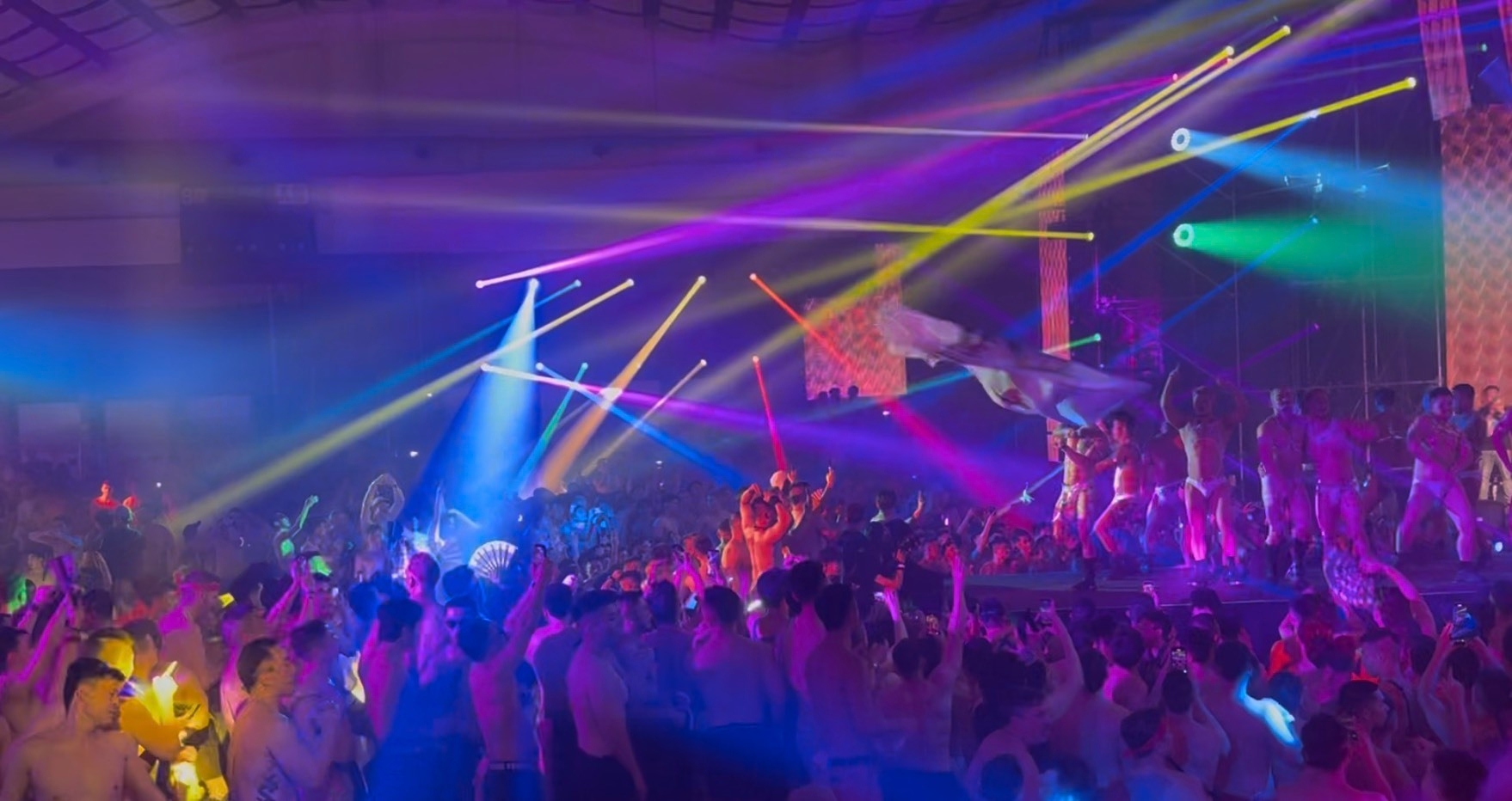 X-Formosa dance floor and party crowd