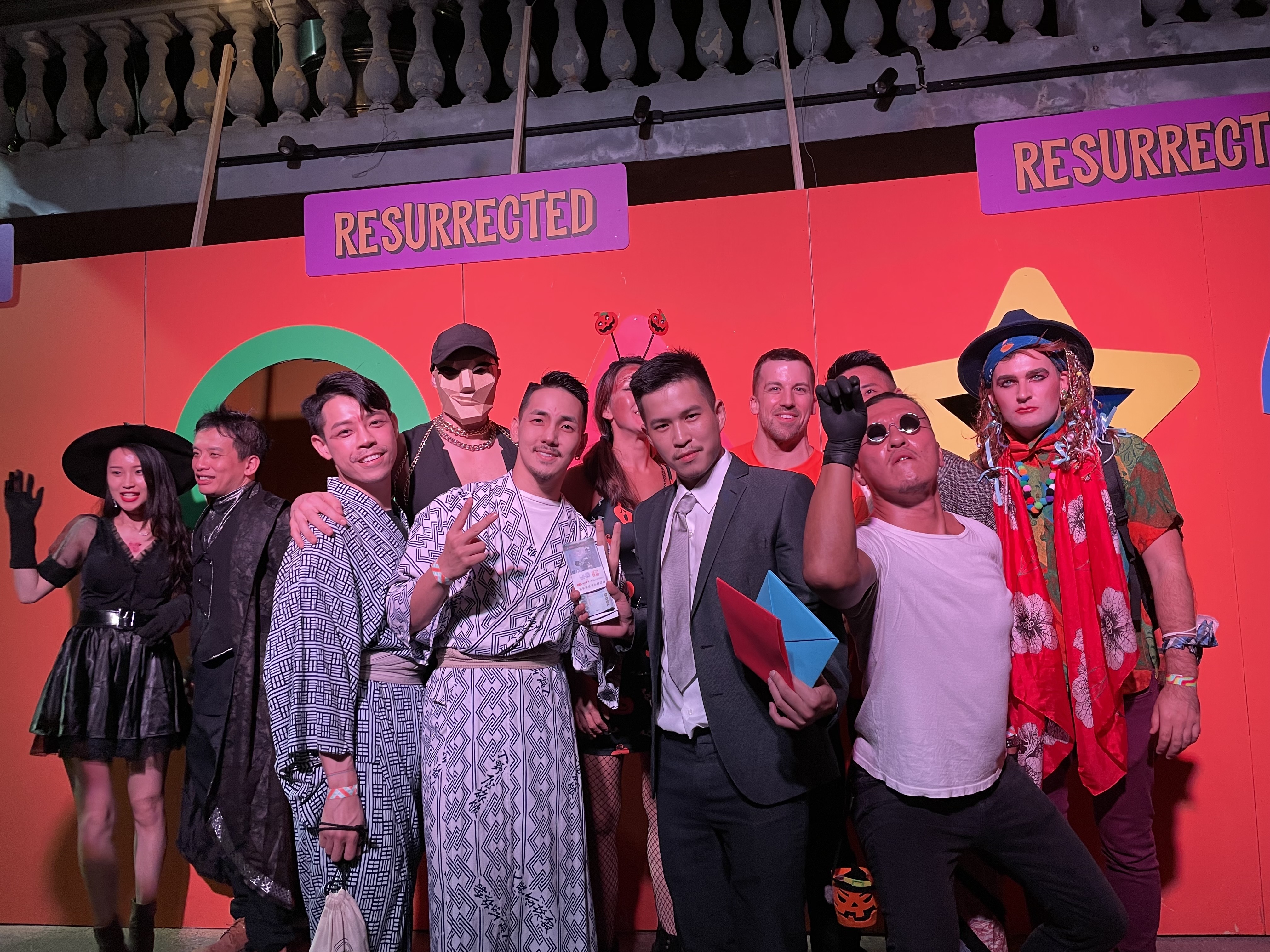 RESURRECTED HALLOWEEN Pride party in Taipei