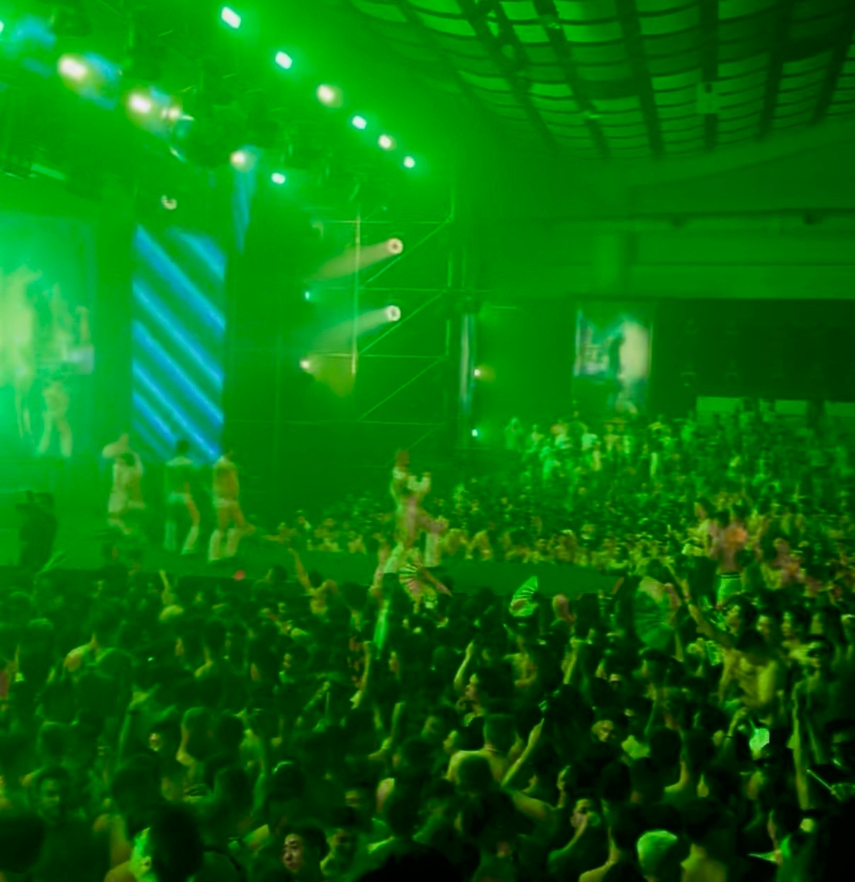 Taipei Pride Party outfit and nightlife atmosphere