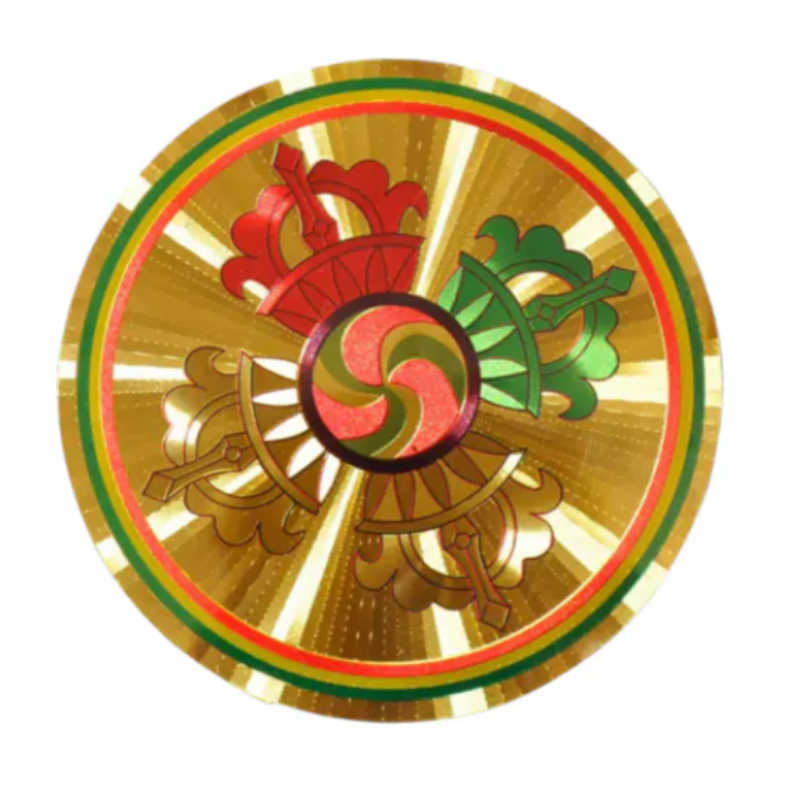 HOT-CCG0926-629 密宗普巴金剛杵咒門貼(經師傅開光) (C429)