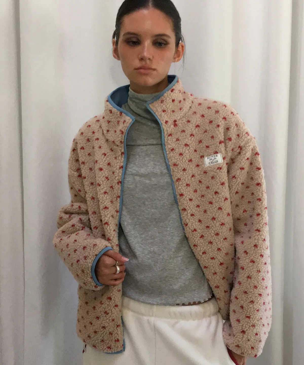 BITTER CELLS Reversible Mellow Fleece Jacket
