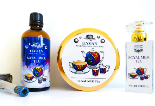 Elysian Soap Shop 皇家奶茶男士鬍後水 Royal Milk Tea Aftershave Splash (100ml) | 舒緩爽膚