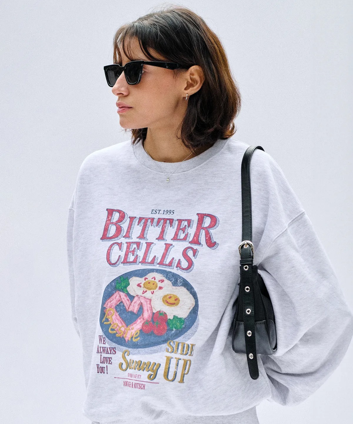 BITTER CELLS Sunny Side Up Sweat Shirt
