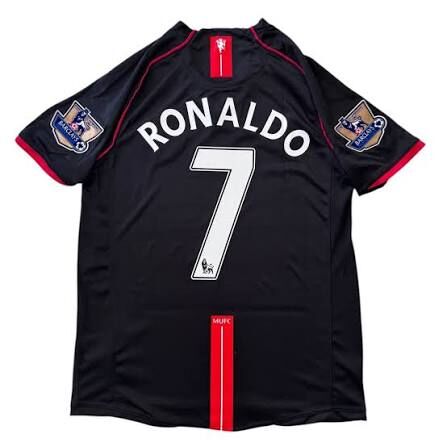 2007 Manchester United Retro Away Shirt with Nameset