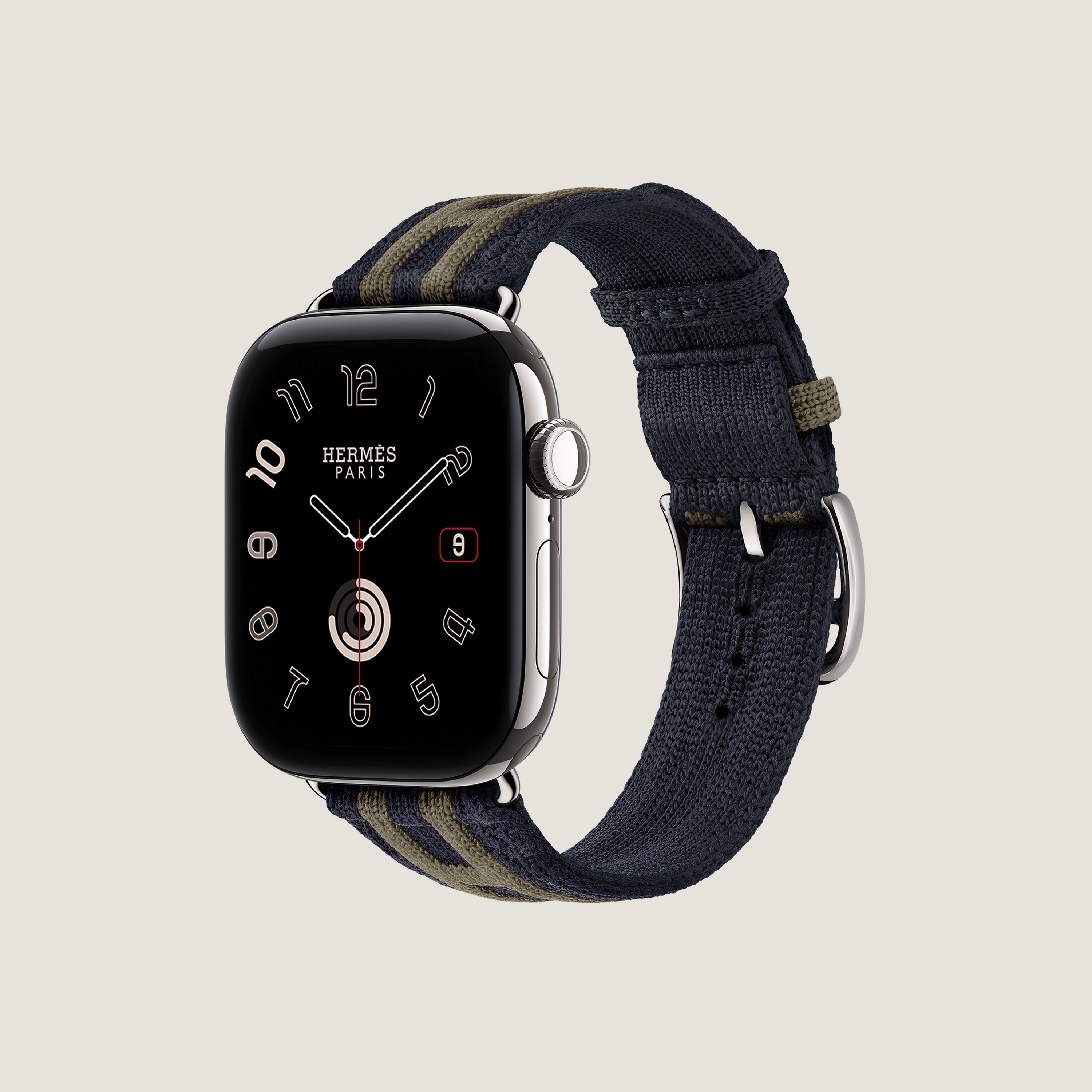 Apple Watch S12 42mm Bleu Nuit/Gris Titane