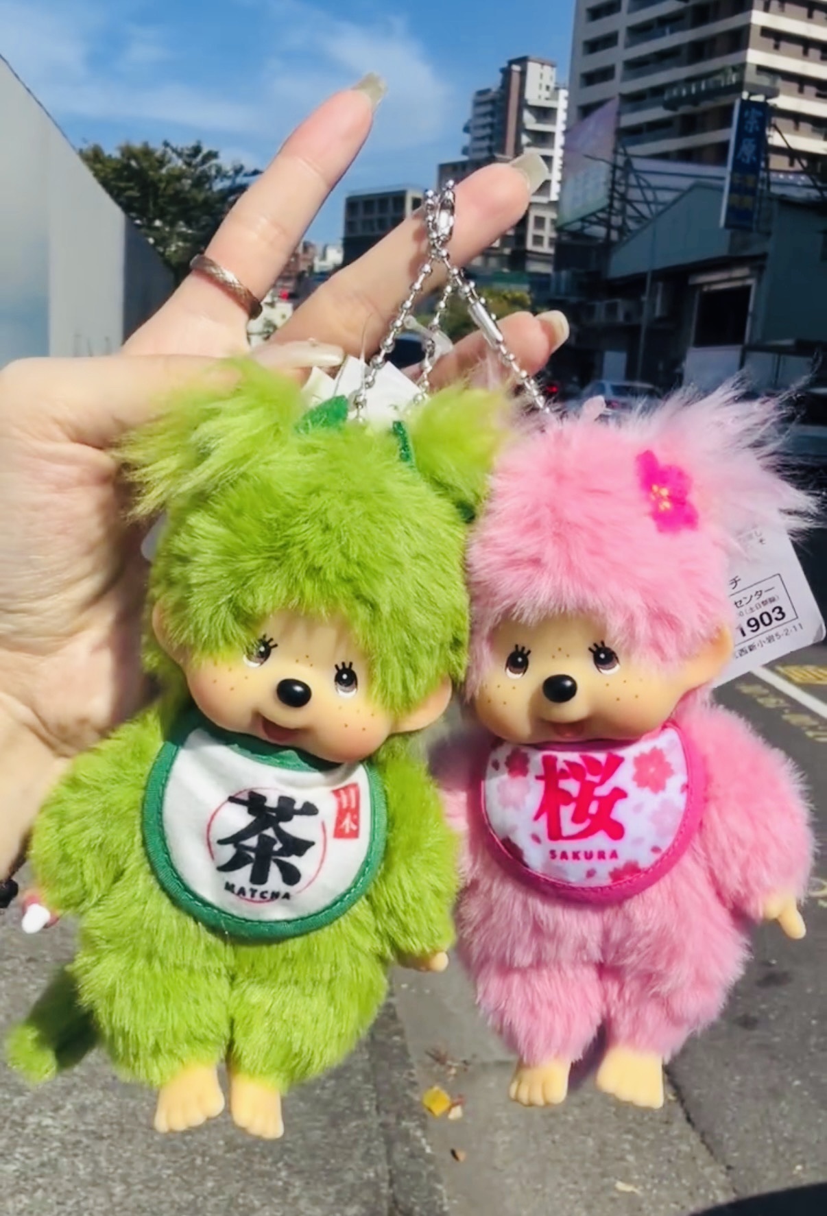 🇯🇵櫻花/抹茶蒙奇奇吊飾🍵🌸✨