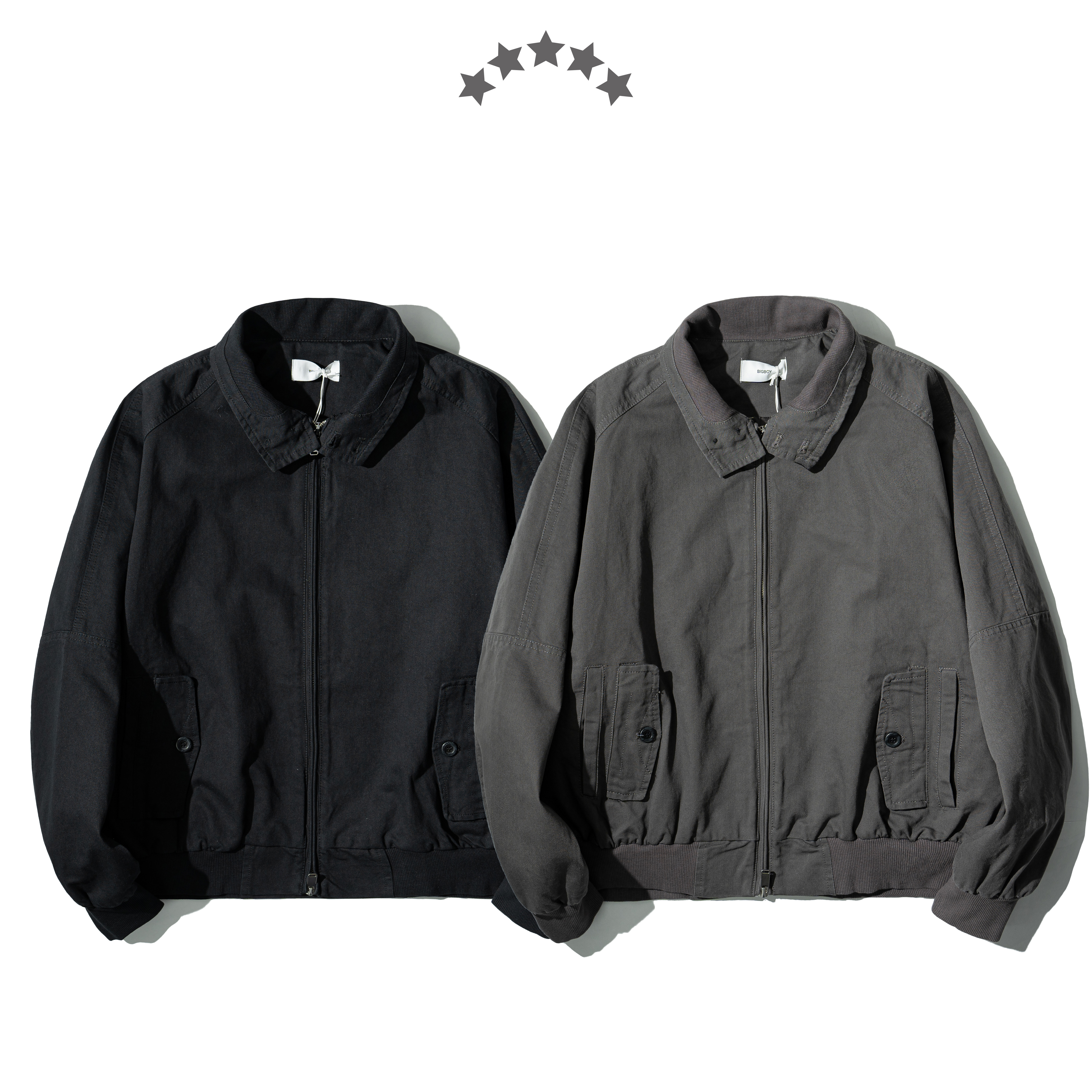 Washed Harrington Jacket 重水洗 哈靈頓外套 [B-2672]