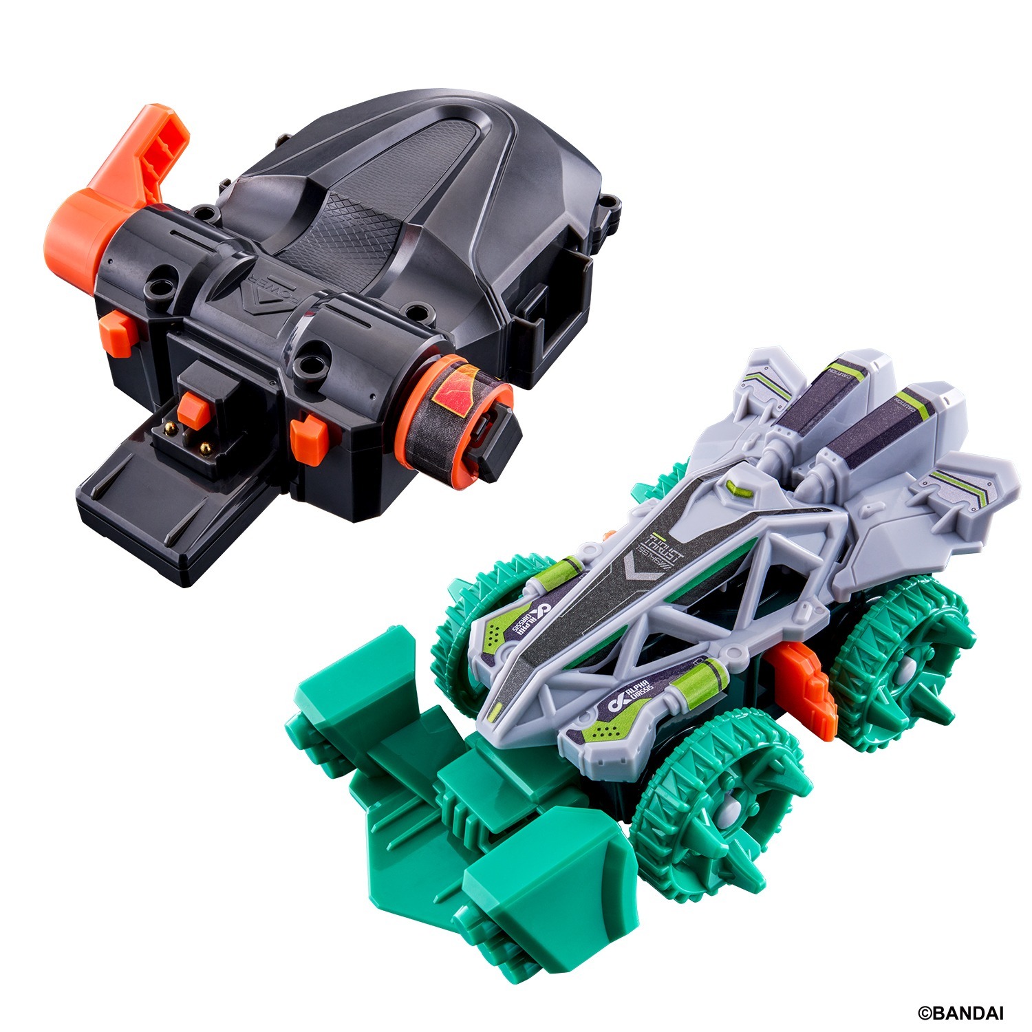Bandai BARABARIDE 爆裂戰車-03 狂怒蜥蝪